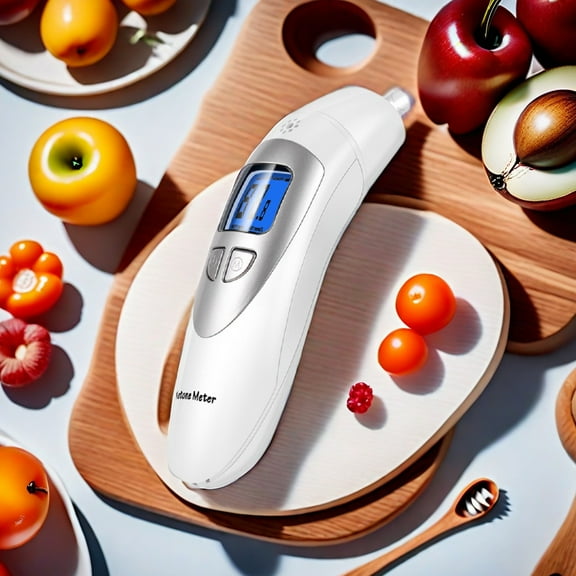 Keto Breath Meter, Ketone Breathalyzer Analyzer for Ketosis Test with 10 Mouthpiece