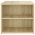 thumbnail image 3 of vidaXL Side Table Sonoma Oak 50x50x45 cm Engineered Wood, 3 of 4