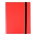 thumbnail image 1 of Red 9-Slot 360 Card Slot Anime Game Card Book Business Card Book Transparent Double-Sided Card Book, 1 of 2