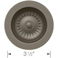 thumbnail image 3 of 3.5 in. Silgranit-Matched Disposal Flange, Coal Black, 3 of 7