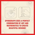 thumbnail image 4 of Spirograph Die-Cast Collectors Set – Special Edition, Arts and Crafts, Kids Toys, Art Supplies, Drawing Kit, Spiral Art, Design Sheet Included, Ages 8+, 4 of 6