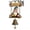 Style B, variant on Bee Sunflower Gnome Welcome Bell Wall Hanging Decor Handmade Resin Gnome Wind Chime Bell, Farmhouse Rustic Welcome Sign for Outdoor Porch, Patio, Yard, Garden Fence, Ideal Gardening Gifts
