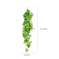thumbnail image 5 of 3pcs Decorative Hanging Wall Plant Simulation Spotted Leaf Indoor Wall Ornament, 5 of 8