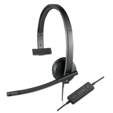 Logitech H570e USB Mono Headset with Noise-Cancelling Microphone