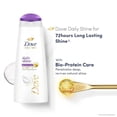 thumbnail image 3 of Dove Daily Shine Shampoo - For Dull And Frizzy Hair, Makes Hair Soft, Shiny And Smooth, 180 ml, 3 of 3