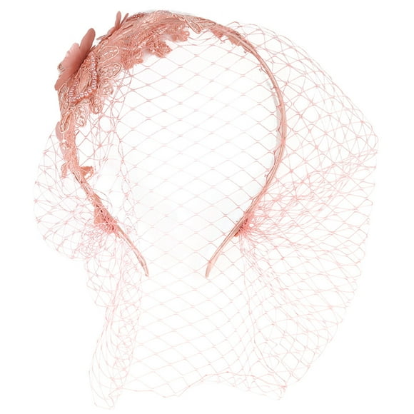 Wedding Bridal Face Veil Fascinator Flapper Fascinators for Women Tea Party Wedding Party