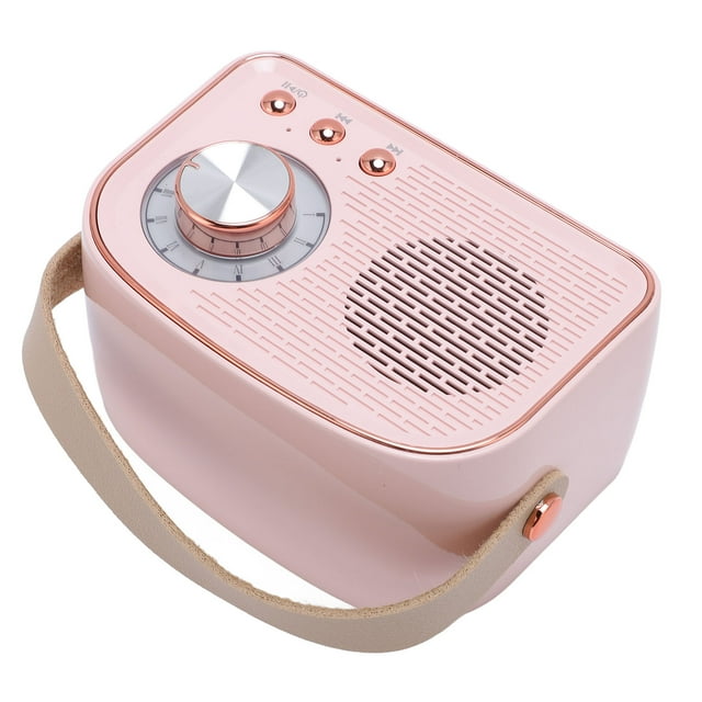 Haut-parleur Rétro BT, Petit Haut-Parleur Portable Décor Vintage pour Maison Extérieur DW21, 500mAh
