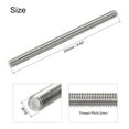 thumbnail image 3 of Unique Bargains M16 x 250mm 304 Stainless Steel Fully Threaded Rod Right Hand Threads 2 Pack, 3 of 4