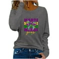 thumbnail image 3 of TaTaai Hoodies Shirts for Women Early Fall Long Sleeve Tops Vintage Graphic Outfits Tops Fashion Pullover Tees Gift, 3 of 5