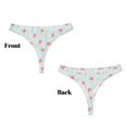 thumbnail image 3 of Fotbe Strawberry Tanga Sin Costuras para Mujer con Estampado – Panties Invisibles, Transpirables y Cómodos para Uso Diario-Large, 3 of 6
