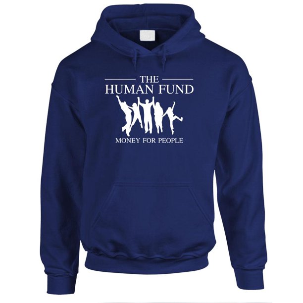 Gooder Deals THE HUMAN FUND charity festivus Fleece PULLOVER