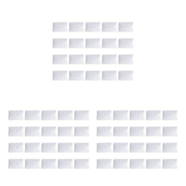 Paquete de 50 Sobres Naiovety Papel Kraft Blanco Hielo 155*105mm