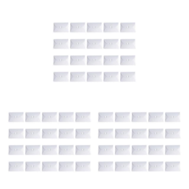 Paquete de 50 piezas de sobres de papel Kraft Matsuzay blanco hielo 155