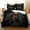 Black, variant on Tarantula Print Bedding 3D Print Black Brown Spider Comforter Cover Set Insect Theme White Duvet Cover Bedroom r Kids Adults