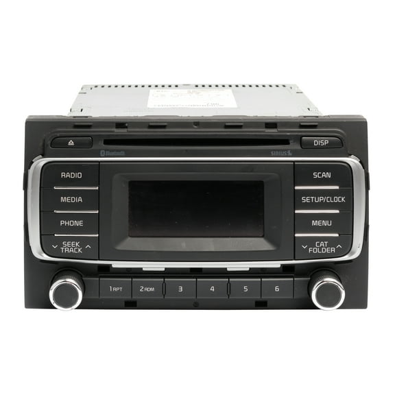 Restored 20162017 Kia Rio AM FM Radio Bluetooth XM Single Disc CD Player 961701W960CA (Refurbished)