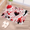 thumbnail image 5 of Valentine's Day Polyester Non-Slip Chair Mat Rug Outdoor Carpet Door Mat Machine Washable, 5 of 6