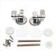 thumbnail image 3 of Asientos De Inodoro Bisagras Bisagra De Aleación De Zinc Cubierta Superior De Inodoro Universal Tapa Fijaciones De Asiento Con Tornillos Reparación De Asiento De Inodoro Accesorios De Repuesto Yuarrent HA020920-00, 3 of 7