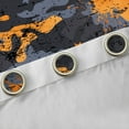 thumbnail image 5 of Homewish Kids Orange Camouflage Black Out Curtains, Aesthetic Watercolor Curtains Pack of 2 (42x63 Each), Fashion Artwork Splatter Bedroom Curtains, Window Curtains Bedroom Decor, 5 of 7