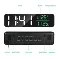 thumbnail image 3 of Reloj Digital Bajo Consumo De Energía 40 Canciones Funciones De Memoria Relojes De Alarma Reproducción De Música Creativa Dispositivo De Tiempo Multifunción Serendint HA027187-01, 3 of 5