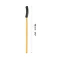thumbnail image 2 of Unique Bargains 50 Pcs Lightweight Silicone Eyelash Brush for Bathroom Gold Tone Black Plastic Silicone, 2 of 5