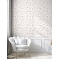 thumbnail image 5 of Ambesonne Swan Peel & Stick Wallpaper for Home, Doodle Pastel, 13"x36", Peach Marigold Black, 5 of 6