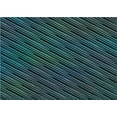 thumbnail image 1 of Ahgly Company Machine Washable Indoor Rectangle Transitional Deep-Sea Green Area Rugs, 7' x 10', 1 of 7