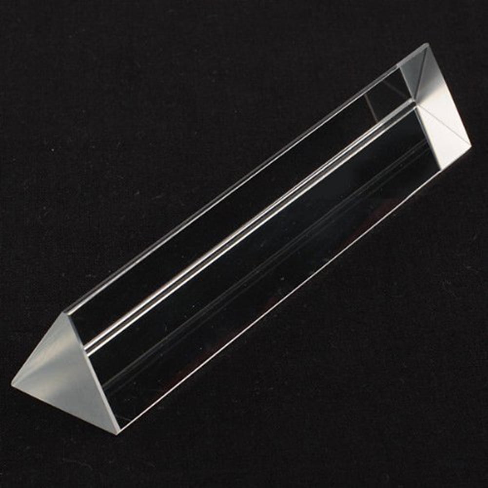 GWONG Triangular Optical Glass Prism Refractor Light Spectrum Physics ...