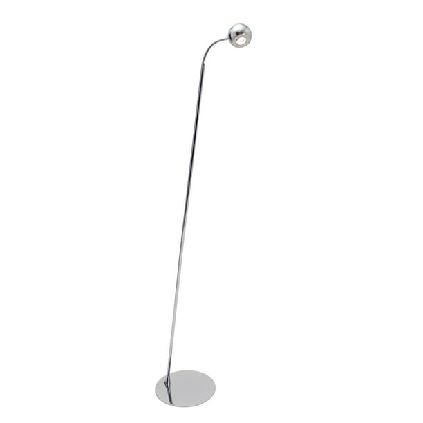 Atomic Truffle Led Reader Floor Lamp Color Chrome Walmart Com Walmart Com
