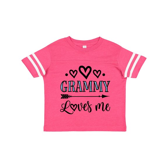 Inktastic My Grammy Loves Me Grandchild Girls Toddler T-Shirt