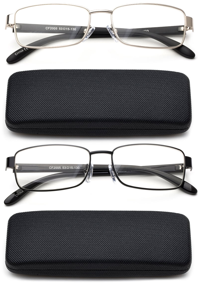 reading glasses metal