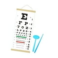 thumbnail image 2 of Kokiya Eye Chart Decorative Wall Decor Eye Testing Chart for School Office Children Blue Pointer, 2 of 9