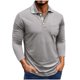 thumbnail image 2 of pstuiky camisas de manga larga para hombre, Cárdigan informal de manga larga con botones y bolsillo para hombre camisetas de hombre xxxl, 2 of 7