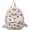 White, variant on Strawberry Mini Daypack Corduroy Rucksack White Red Trim 22x19cm 1Pc