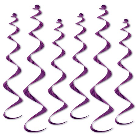 Twirly Whirlys, 4-24" & 2-36", (12/Pkg)