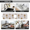 thumbnail image 6 of Coolnut 2 Pack Faucet Mat Splash Guard for Kitchen Sink,Cute Giraffe Childish 30x5 Inch Super Absorbent Microfiber Sink Protector Mat, Kitchen Sink Mat Machine Washable Kitchen Sink Accessories, 6 of 7