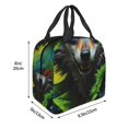 thumbnail image 3 of Balery Realistic Style Wolf Warrior Bolsa de Almuerzo Aislada – Caja de Almuerzo con Papel de Aluminio Grueso, Mantiene la Comida Fresca por 4 Horas, 3 of 8