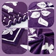 thumbnail image 5 of Gift Blanket, Gifts for Mom, Mom Blanket for Mother''s Day, Super Soft Flannel Throw, Cozy Throws for Birthday Christmas, Couch Bed Plush Blankets for Women from Daughter Son, 50x60, Purple, 5 of 7
