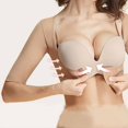 thumbnail image 4 of Thin Gathered Upper Support Corrective Body Shaping Clothes Chest Support Women's Side Breasting Breaststring Armband Back Body Shaping Clothes under $30, 4 of 4