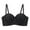 Black, variant on Bras for Womens,loopsun Woman Color Thin And Steel Hoop Gathered Breathable Comfortable Underwear For Daily Bras