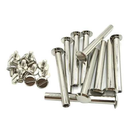 

10X Chicago Screw Binding Screws Posts Assortment Kit For Scrapbook Photo Albums