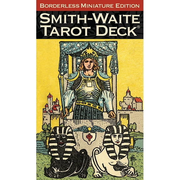 Smith-Waite(r) Tarot Deck Borderless Miniature Edition, (Hardcover)
