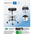 thumbnail image 4 of Boss Office Products Antimicrobial Vinyl Medical/Drafting Stool, Beige, 4 of 5