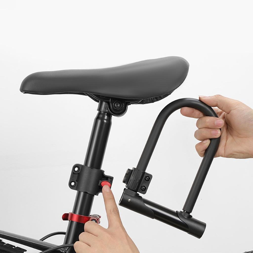 Yihuala Rustproof Safe Bike Accessories Heavy Duty Bike for Road Mountain Bike Anti Theft Bike U with