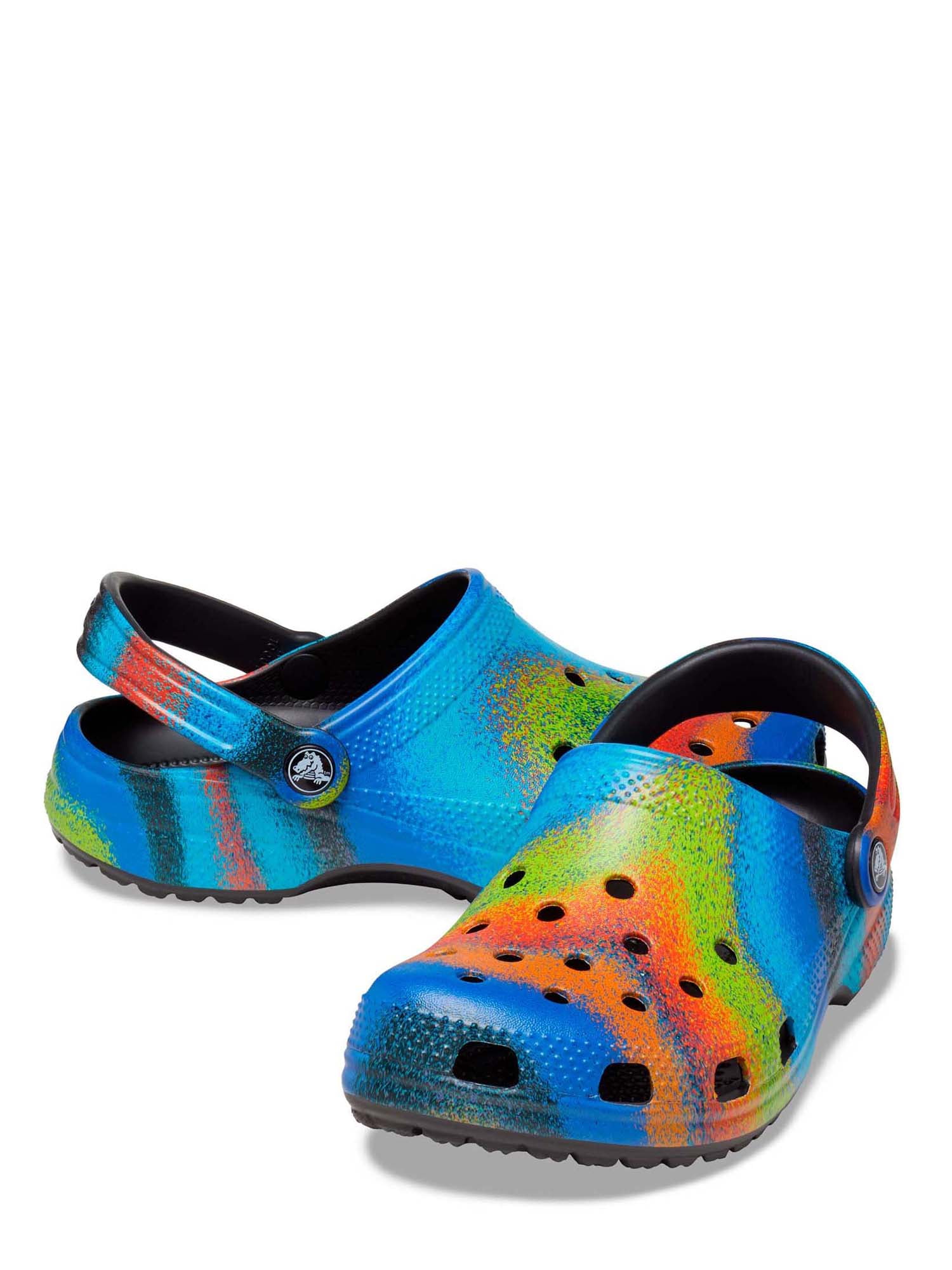 Shoes Black Pastel Tie Dye Crocs CROCS Classic Tie Dye Graphic