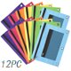 thumbnail image 1 of Estuche para lápices de 3 anillas con cremallera | Organizador de archivos para oficina | Estuche para bolígrafos de doble compartimento con ventana transparente, 1 of 9