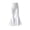 White, variant on Chenyin Newborn Baby Girl's Flare Leggings Solid Color Flare Pants Stretch Cotton Casual Trousers Kids Girls Bell Bottoms for 3 Months-6 Years