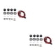 thumbnail image 3 of Vogacara Portaequipajes RC modelo coches servicio de larga duración luz durabilidad portaequipajes dulce regalo para niño diseño único reemplazo para con luz redonda 2piezas Vogacara CBP209686, 3 of 6