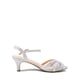 thumbnail image 3 of Sandalias Plateadas de Tacón Bajo Nina para Mujer DREAM PAIRS Talla 6.5, 3 of 6