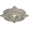thumbnail image 3 of Ekena Millwork 28 3/8"OD x 3 3/4"ID x 1 5/8"P Benson Classic Ceiling Medallion (Fits Canopies up to 6 1/2"), Hand-Painted Pearl White, 3 of 6
