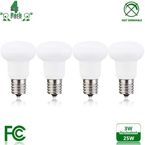 Replacement Lava Lamp Bulbs 3 Watt R39 Led Bulb Equivalent 25 Halogen Intermedia E17 Base Light Non Dimmable 3000k Soft White 300